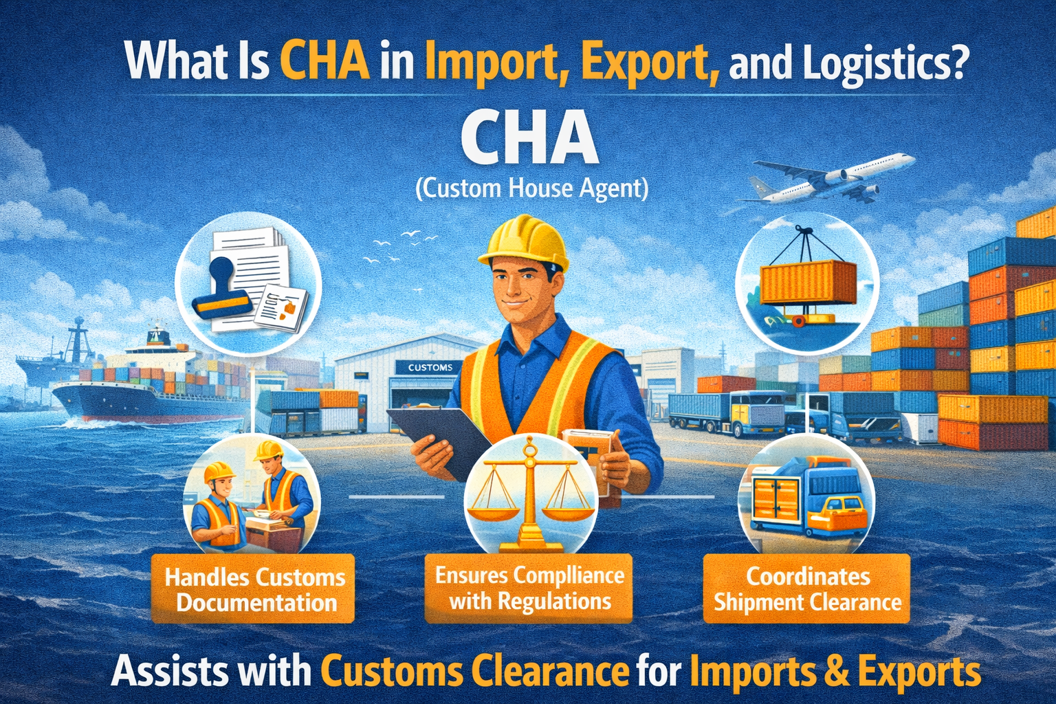 What Is CHA in Import, Export, and Logistics?