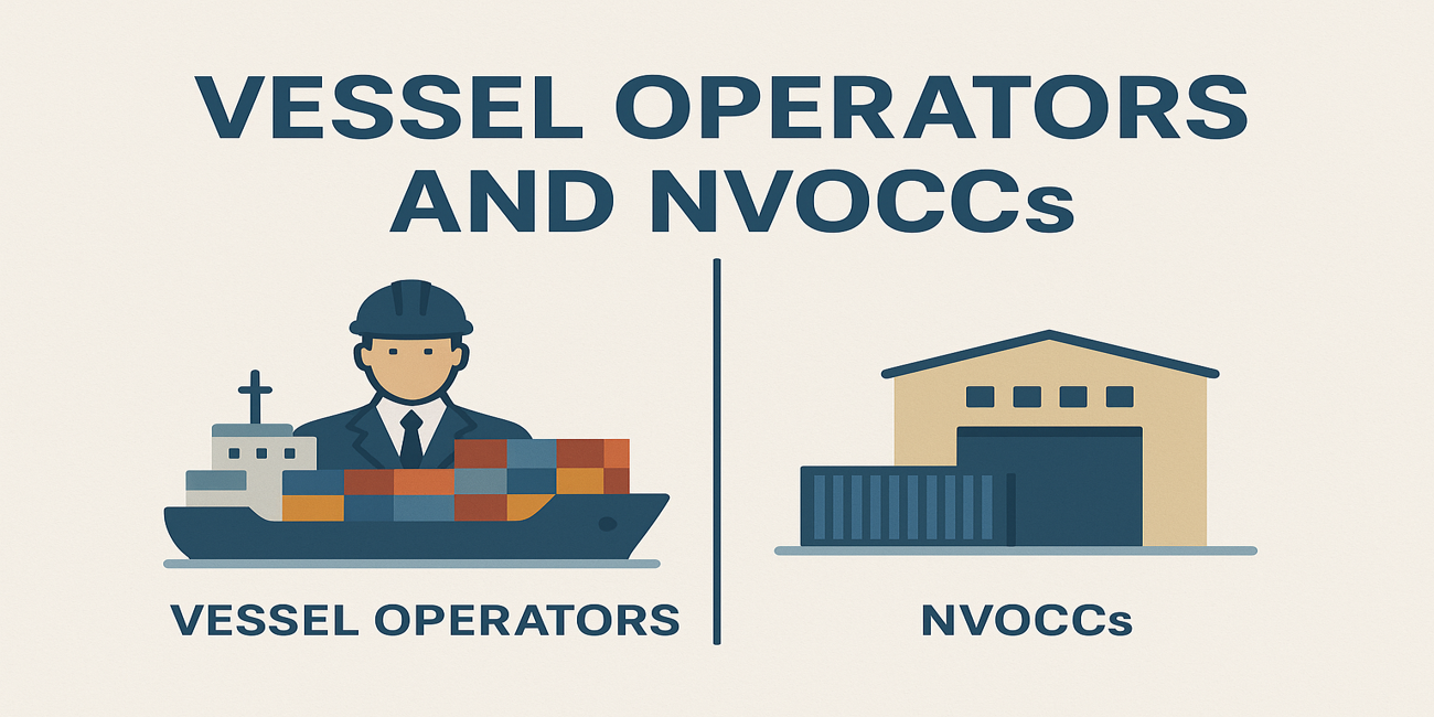 What Is a Vessel Operator, and How Do They Differ From NVOCCs?